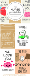 Free Printable Nurse Appreciation Thank You Cards