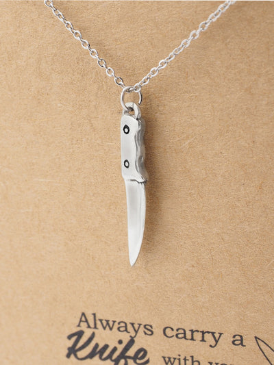 Maddox Best Friend Gifts Cooking Jewelry Knife Necklace Funny Birthday Cards