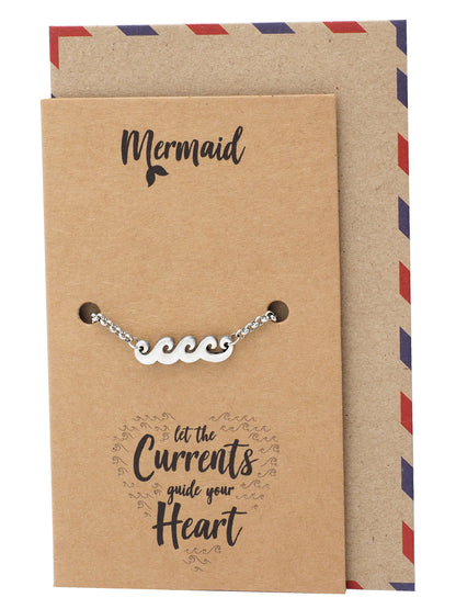 Jenica Mermaid Wave Bracelet for Women