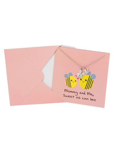 Jess Gifts for Mom Funny Puns Birthday Cards and Bee Necklace