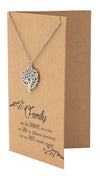 Zena Mothers Day Gifts Family Tree Necklace