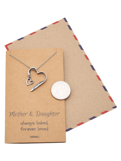 Caroline Mother Daughter Necklace