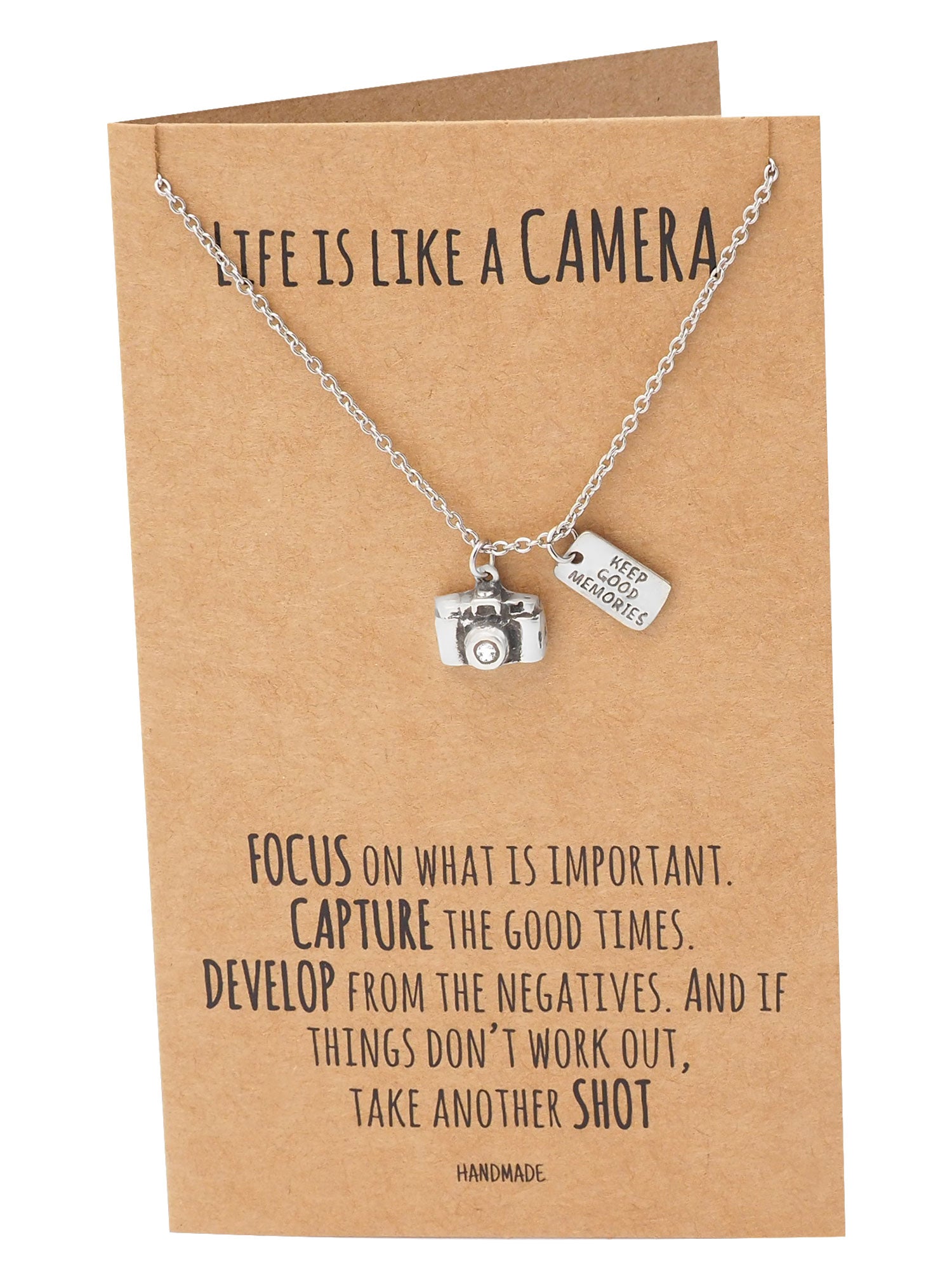 Ida Cute Camera Miniature Pendant Necklace for Women