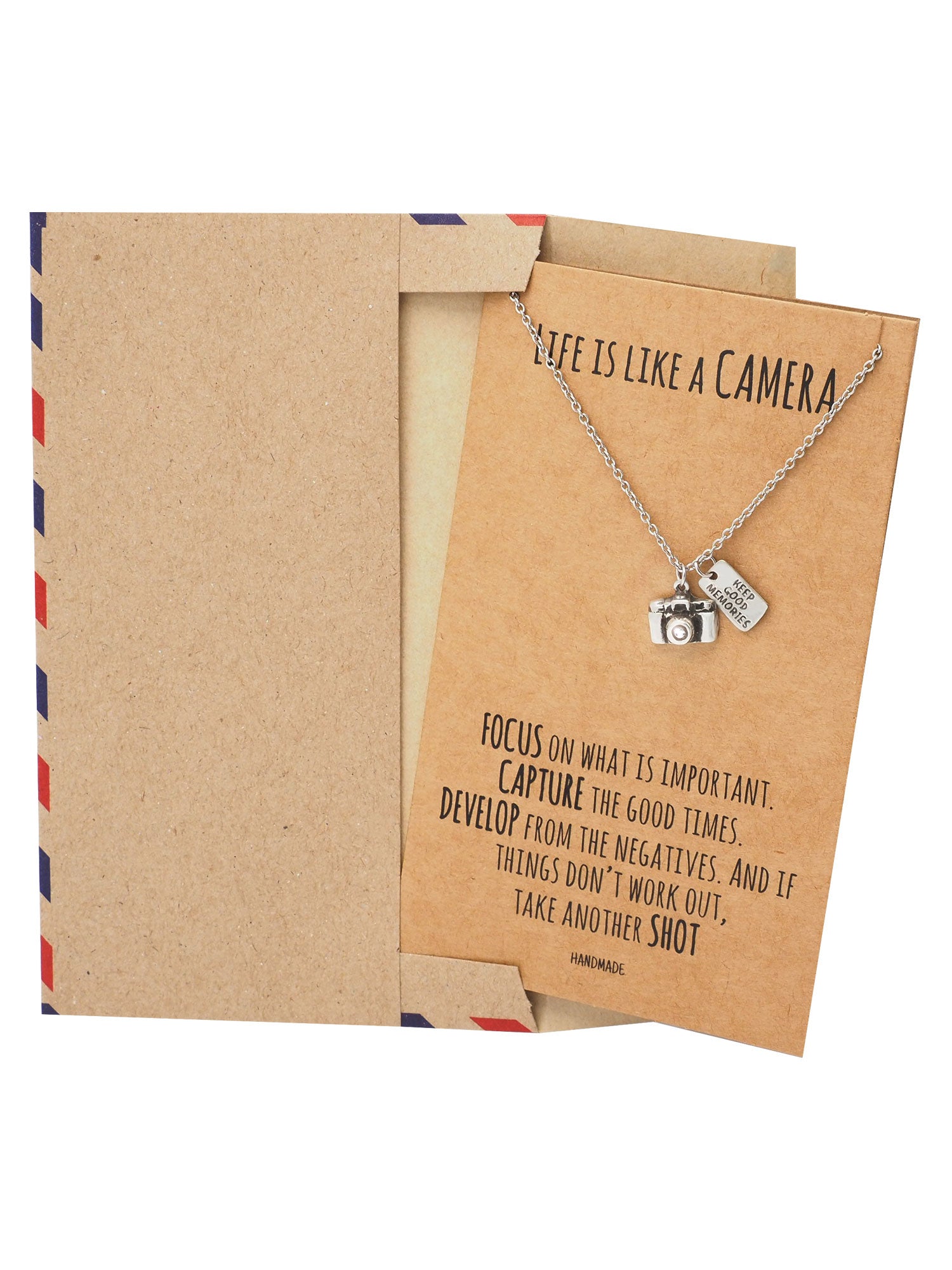 Ida Cute Camera Miniature Pendant Necklace for Women