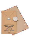 Loisa Taco Pendant Necklace Every Now And Then I Fall Apart Jewelry Gift