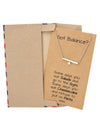 Janine Balance Pendant Necklace for Women Greeting Card