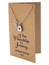 Lena Friendship Necklace With Infinity Arrow