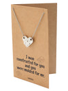 Immanuelle Lego Pendant Necklace Relationship Goals Gifts for Women with Greeting Card