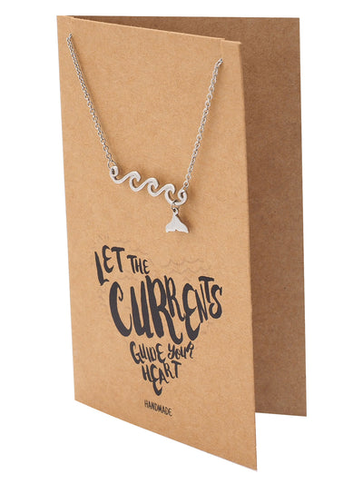 Luanne Mermaid Wave Necklace for Women