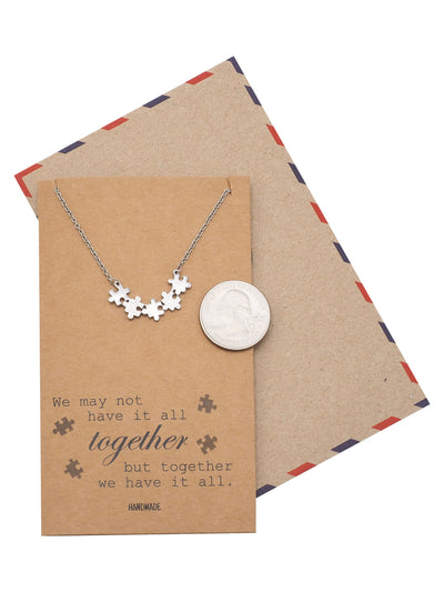 Charlotte Puzzle Piece Necklace