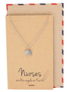 Dina Nurse Jewelry with Angel Wings Pendant