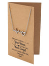 Polly Heartbeat ECG with Heart Necklace