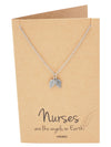 Dina Nurse Jewelry with Angel Wings Pendant