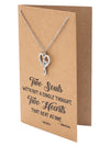 Cynthia 2 Hearts Infinity Pendant Necklace Gift for Special Someone