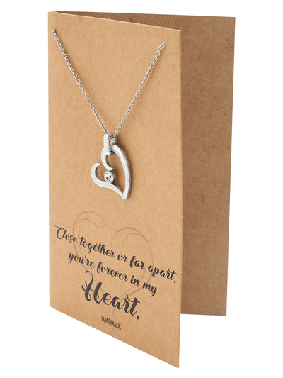 Fiona Love Heart Pendant Necklace