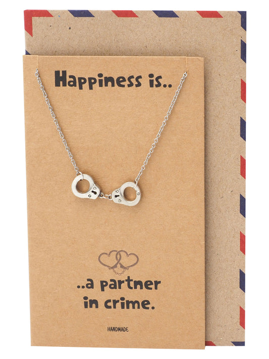 Flora Handcuff Necklace for Women