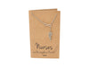 Manuela Infinity Lariat Angel Wing Necklace