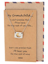 Rica Love You to the Moon and Back Necklace and Greeting Card