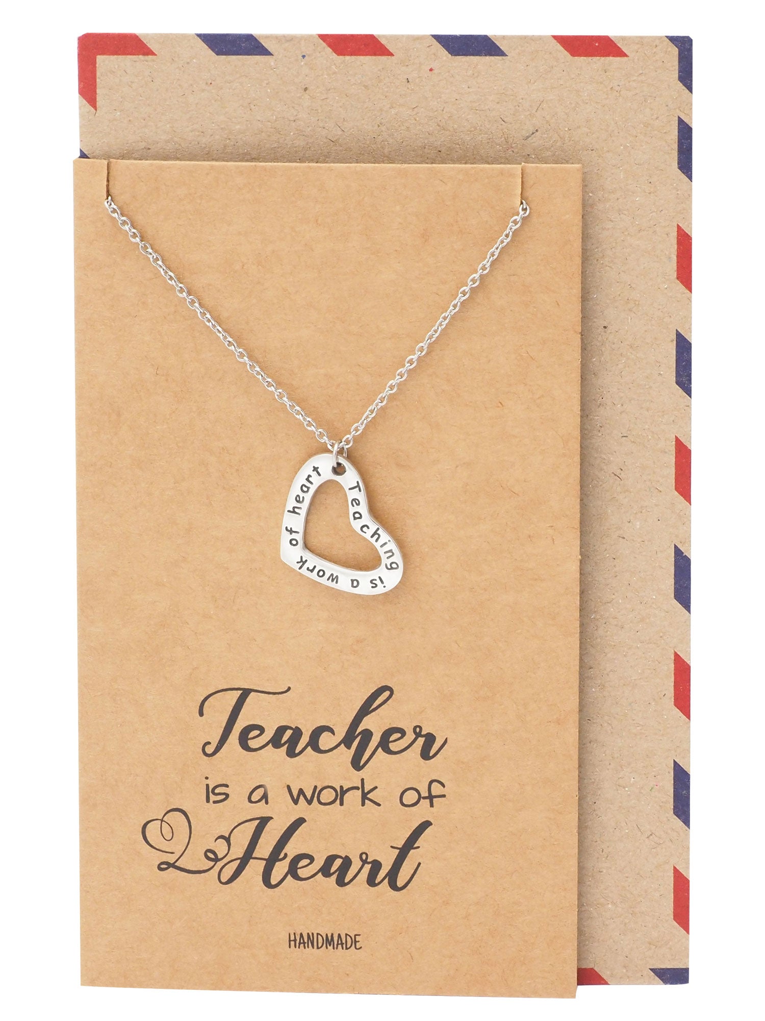 Mercia Heart Shaped Pendant Necklace