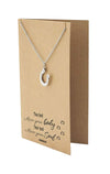 Danielle Horseshoe Necklace, Good Luck Gifts for Horse Lovers