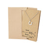 Danielle Horseshoe Necklace, Good Luck Gifts for Horse Lovers