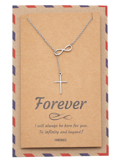 Christ Infinity Cross Necklace