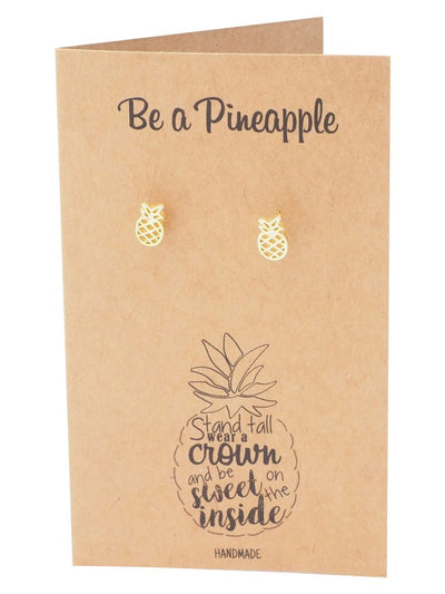 Kylie Pineapple Earrings