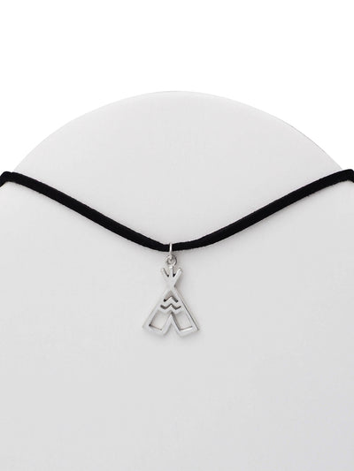 Paisley Teepee Pendant Choker Necklace