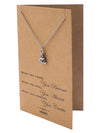 Helena Buddha Necklace Inspirational Quotes Jewelry Greeting Card