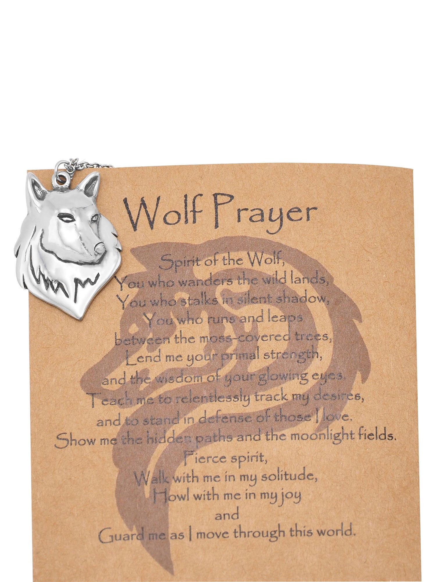 Malen Wolf Necklace for Men and Women