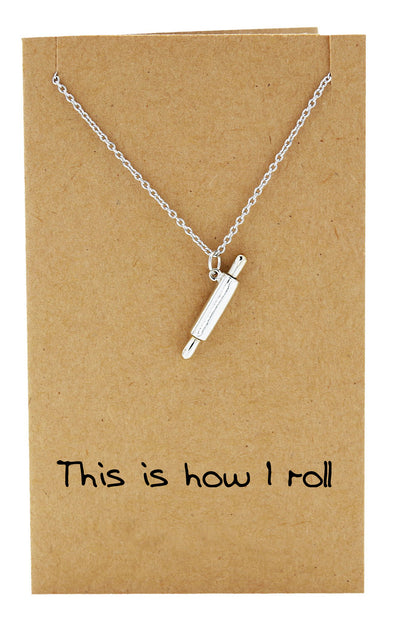 Elle Chef Jewelry with Rolling Pin Pendant