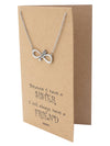 Yvette Infinity Arrow Necklace