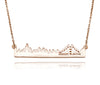 Lorelei Golden Gate Bridge Pendant Necklace Inspirational Gifts with Greeting Card