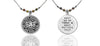 Nora Lotus Face Mask Lanyard Necklace with Inspirational Greeting Card