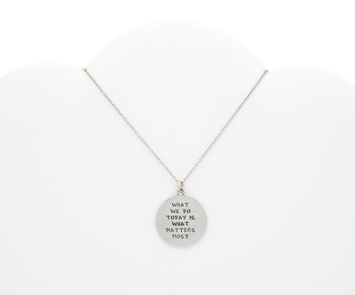 Nora Lotus Face Mask Lanyard Necklace with Inspirational Greeting Card