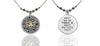 Nora Lotus Face Mask Lanyard Necklace with Inspirational Greeting Card