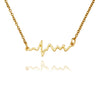 Macaria Electrocardiogram Heartbeat Necklace, Nurse Gifts