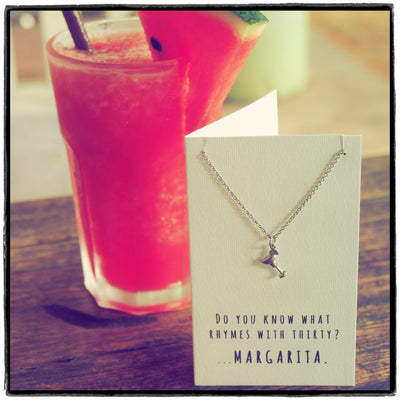 Margarita Jewelry Charm Necklace