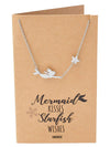 Lana Mermaid And Starfish Necklace For Women