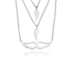 Micaela Mother Daughter Gifts for Mom Wings Set of 3 Necklaces