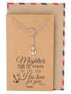 Joyce Nautical Anchor Necklace for Women