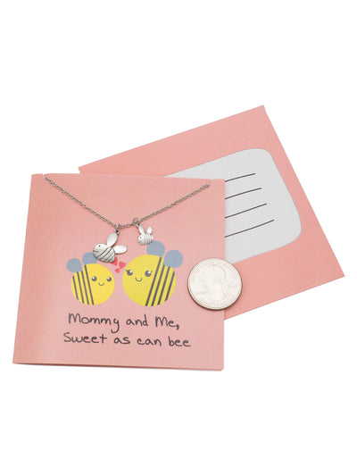 Jess Gifts for Mom Funny Puns Birthday Cards and Bee Necklace