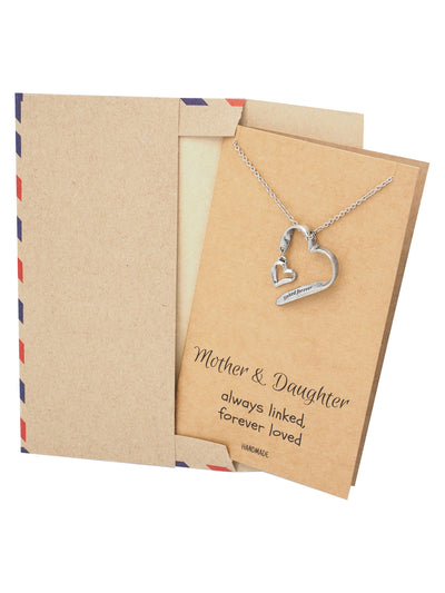 Caroline Mother Daughter Necklace