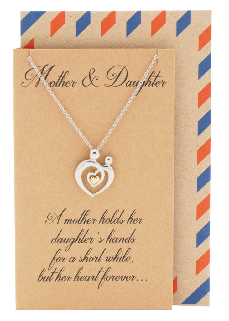 Evie Mother's Heart Necklace