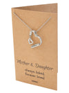 Caroline Mother Daughter Necklace