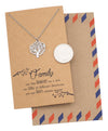 Zena Mothers Day Gifts Family Tree Necklace