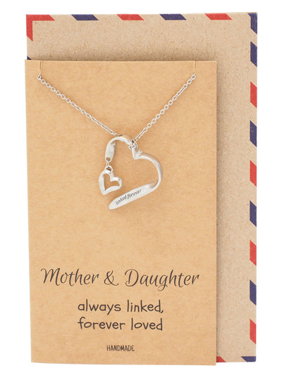 Caroline Mother Daughter Necklace