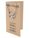 Erika Mother Daughter Necklace