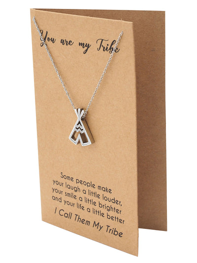 Ingrid Teepee Best Friend Necklace