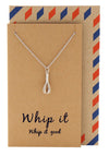 Nadja Whisk Necklace Gift for Bakers